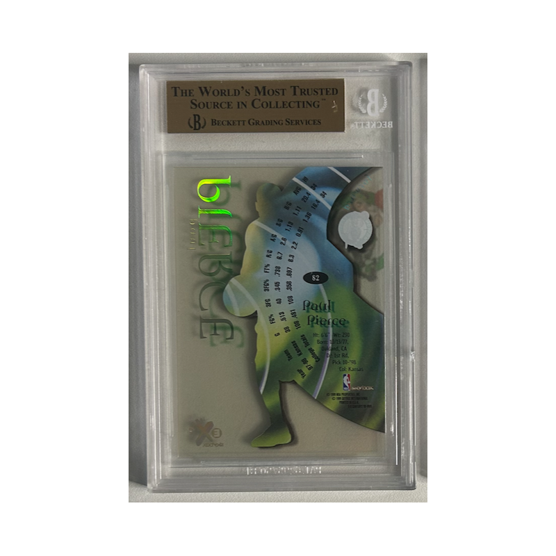 PAUL PIERCE 1998-99 EX CENTURY ROOKIE BGS 9.5