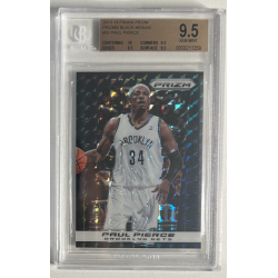 PAUL PIERCE 2013-14 PANINI PRIZM BLACK PRIZM MOSAIC 1/1