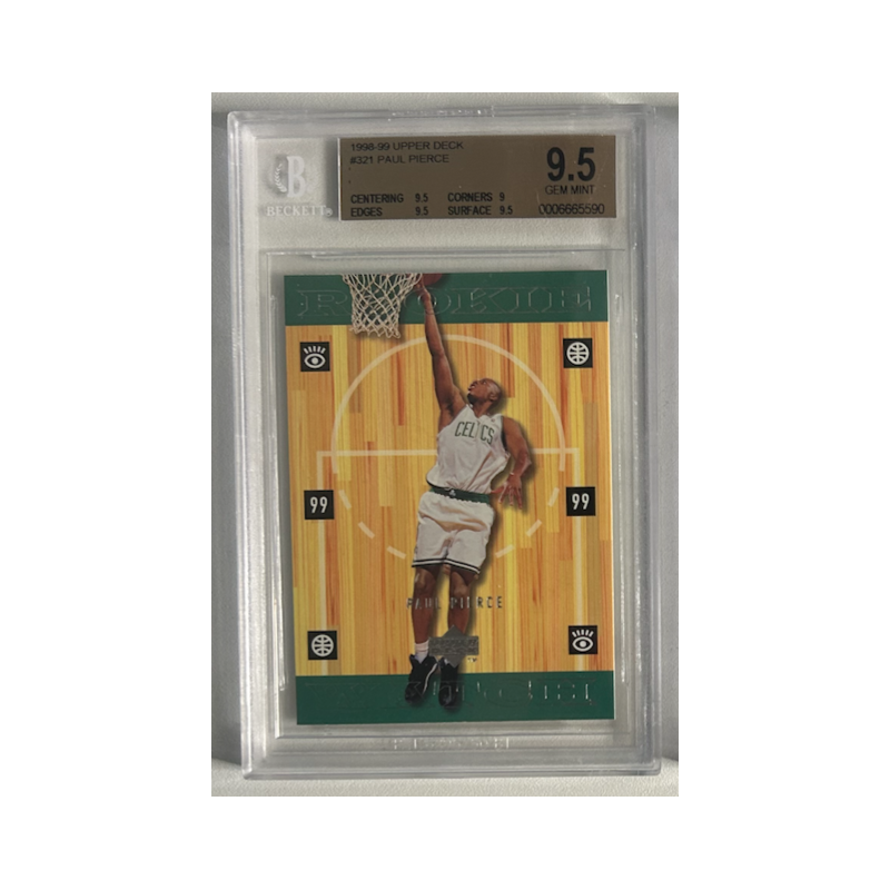 PAUL PIERCE 1998-99 UPPER DECK ROOKIE BGS 9.5