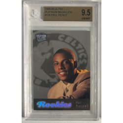 PAUL PIERCE 1998-99 FLEER ULTRA PLATINUM MEDAILLON ROOKIE