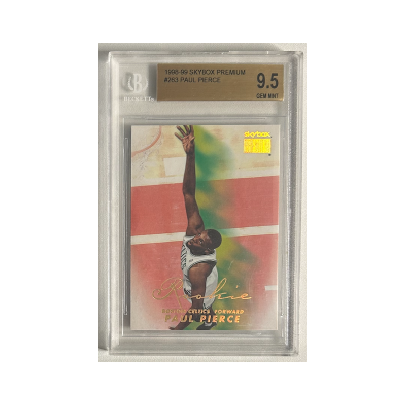 PAUL PIERCE 1998-99 SKYBOX PREMIUM ROOKIE BGS 9.5
