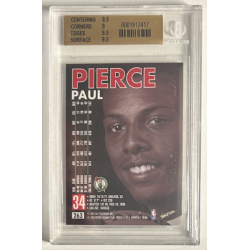 PAUL PIERCE 1998-99 SKYBOX PREMIUM ROOKIE BGS 9.5