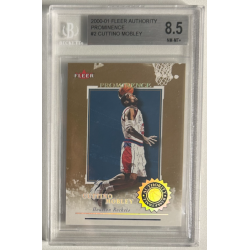 CUTTINO MOBLEY 2000-01 FLEER AUTHORITY PROMINENCE 68/75