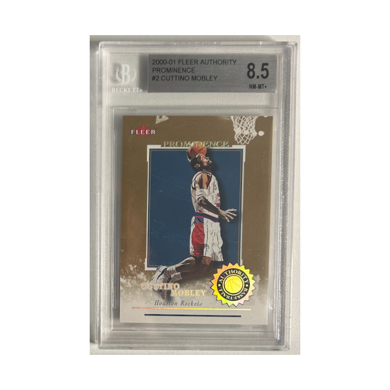 CUTTINO MOBLEY 2000-01 FLEER AUTHORITY PROMINENCE 68/75
