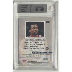 CUTTINO MOBLEY 2000-01 FLEER AUTHORITY PROMINENCE 68/75