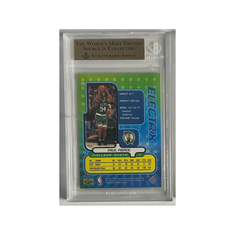 PAUL PIERCE 1998-99 UPPER DECK IONIX ROOKIE BGS 9.5