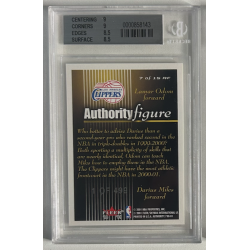 DARIUS MILES / LAMAR ODOM 2000-01 FLEER AUTHORITY FIGURES