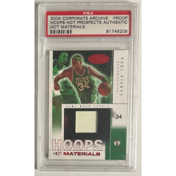 PAUL PIERCE 2004 HOOPS HOT PROSPECTS MATERIALS PSA
