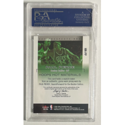 PAUL PIERCE 2004 HOOPS HOT PROSPECTS MATERIALS PSA