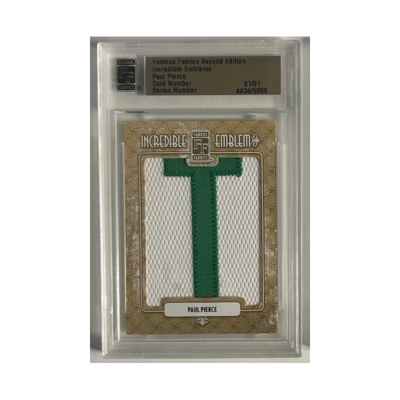 PAUL PIERCE FAMOUS FABRICS INCREDIBLE EMBLEMS 4934/500