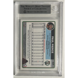 PAUL PIERCE 2006-07 TOPPS CHROME PRESS PLATES YELLOW 1/1