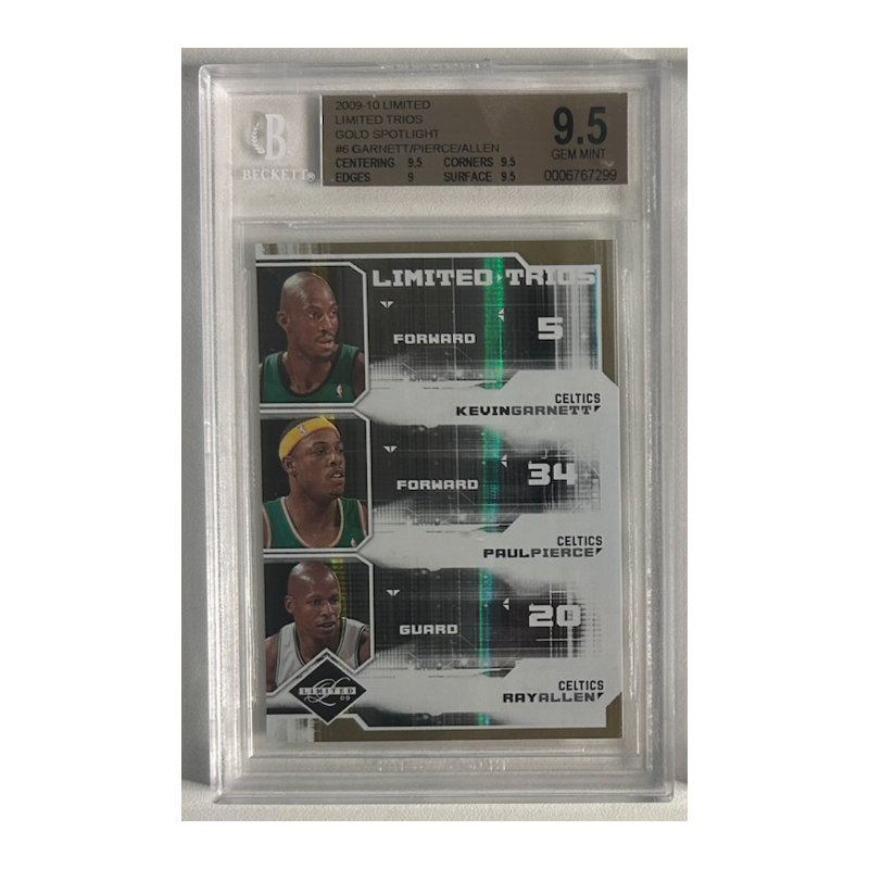 GARNETT / PIERCE / ALLEN 2009-10 LIMITED TRIOS GOLD 04/10