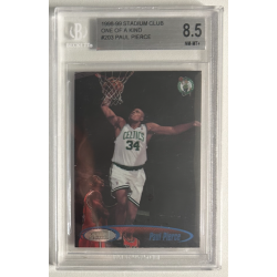 PAUL PIERCE 1998 STADIUM CLUB ONE OF A KIND ROOKIE 081/150