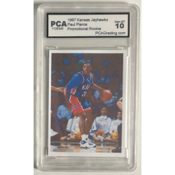 PAUL PIERCE 1997 KANSAS JAYHAWKS PROMOTIONAL ROOKIE
