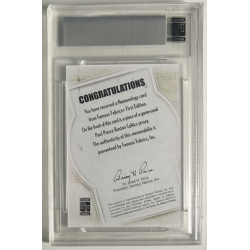 PAUL PIERCE 2010 FAMOUS FABRICS NUMEROLOGY JERSEY /4000