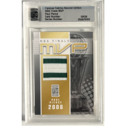 PAUL PIERCE 2008 FAMOUS FABRICS NBA FINALS MVP 3569/5000