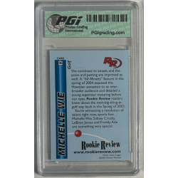 MICHELLE WIE 2004 ROOKIE REVIEW 96 GEM MINT 10