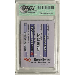 WIE / SONG / SONG / PRESSEL 2003 ROOKIE REVIEW RC GEM MINT 10