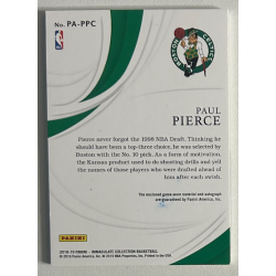 Paul Pierce 2018-19 Immaculate Collection Patch Autograph