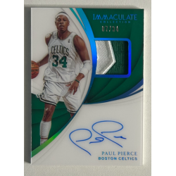 Paul Pierce 2018-19 Immaculate Collection Patch Autographs 07/34