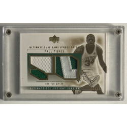 Paul Pierce 2003-04 Ultimate Collection dual Patches 08/50