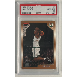 PAUL PIERCE 1998 TOPPS Rookie PSA 10