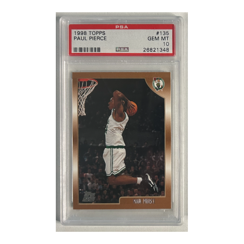PAUL PIERCE 1998 TOPPS Rookie PSA 10