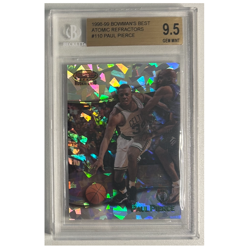 PAUL PIERCE 1998-99 BOWMAN BEST ATOMIC REFRACTOR RC /100