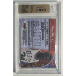PAUL PIERCE 1998-99 BOWMAN BEST ATOMIC REFRACTOR RC /100