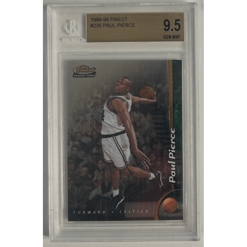 PAUL PIERCE 1998 Topps Finest rookie BGS 9.5