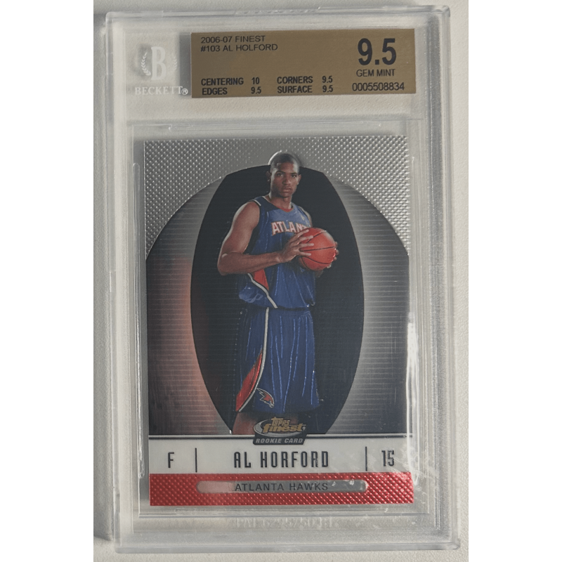 AL HOLFORD 2006-07 Topps Finest rookie 467/539 BGS 9.5
