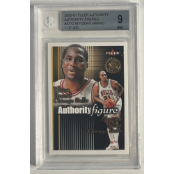 FIZER / BRAND 2000-01 FLEER AUTHORITY FIGURES 1/499 BGS 9