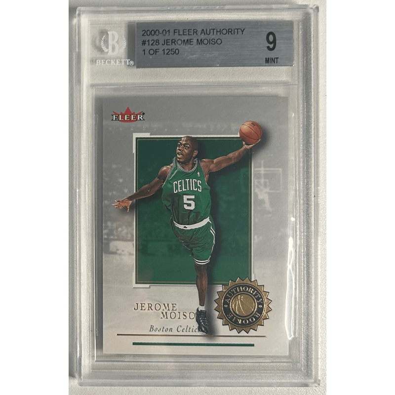 JEROME MOISO 2000-01 FLEER AUTHORITY rookie 1/1250 BGS 9