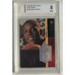 PAUL PIERCE 1998-99 SPECTRUM Rookie 23/25 BGS 8