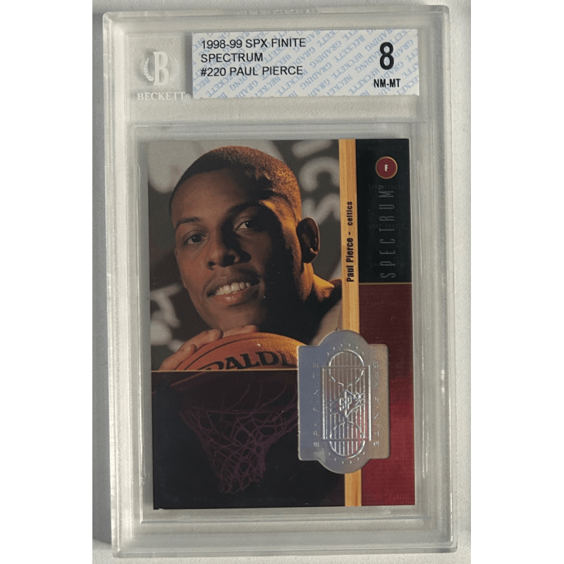 PAUL PIERCE 1998-99 SPECTRUM Rookie 23/25 BGS 8