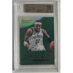 PAUL PIERCE 2013-14 SELECT SKILLS PRIZM GREEN 2/5 PRISTINE 10