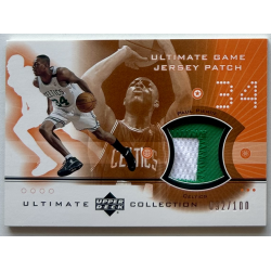 Paul Pierce 2001-02 Ultimate Collection Jerseys Patches 092/100
