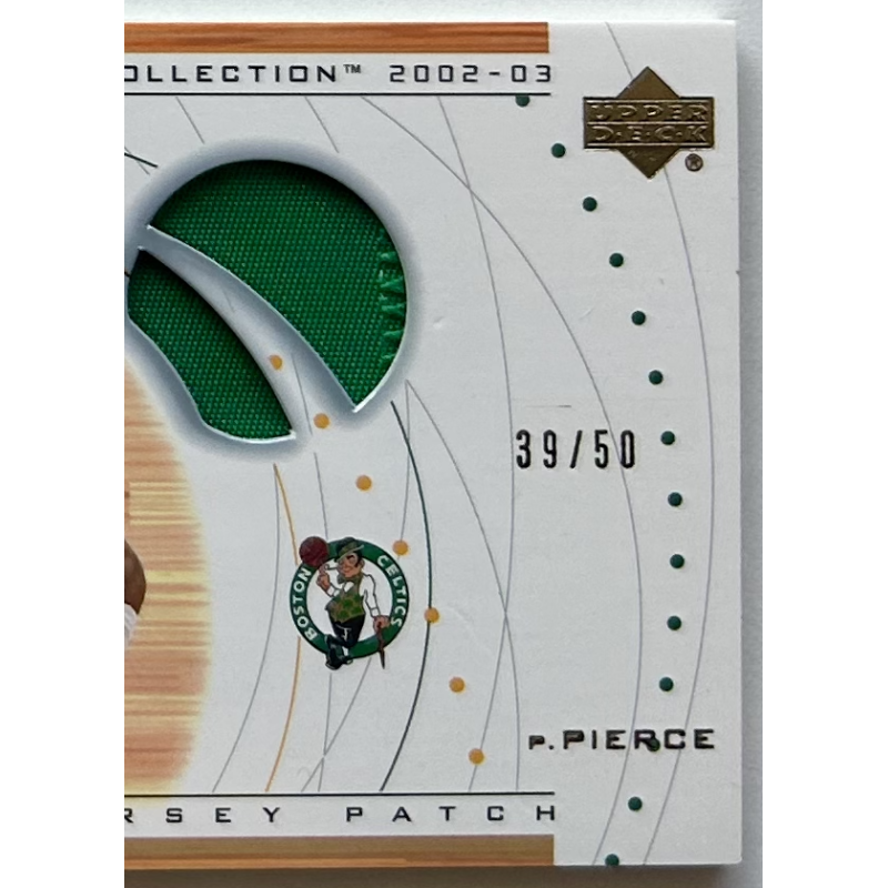 Paul Pierce 2002-03 Ultimate Collection Jerseys Patches 39/50