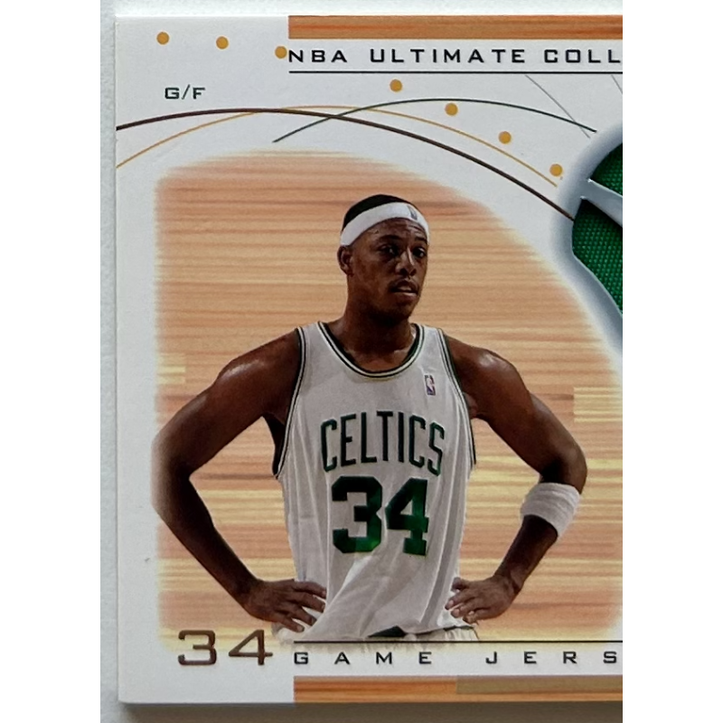 Paul Pierce 2002-03 Ultimate Collection Jerseys Patches 39/50