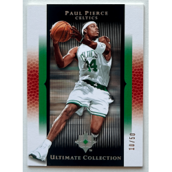Paul Pierce 2005-06 Ultimate Collection Red 10/50