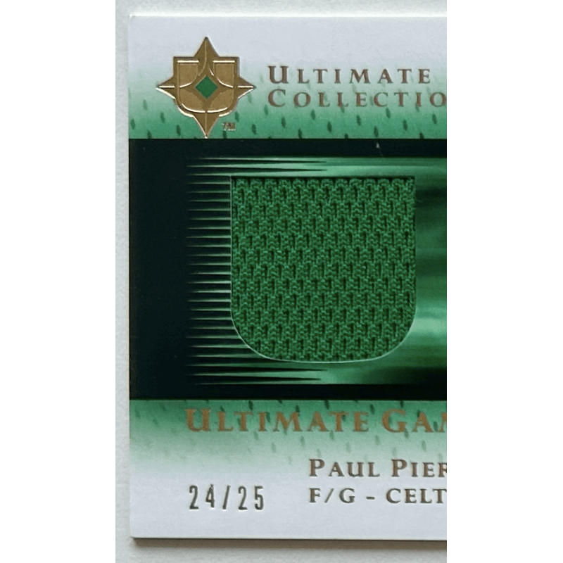 Paul Pierce 2005-06 Ultimate Collection Jerseys Gold 24/25