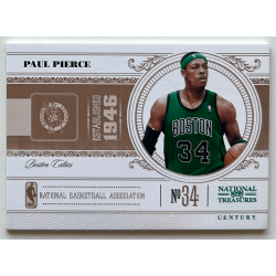 Paul Pierce 2010-11 Playoff National Treasures Century Platinum 1/1