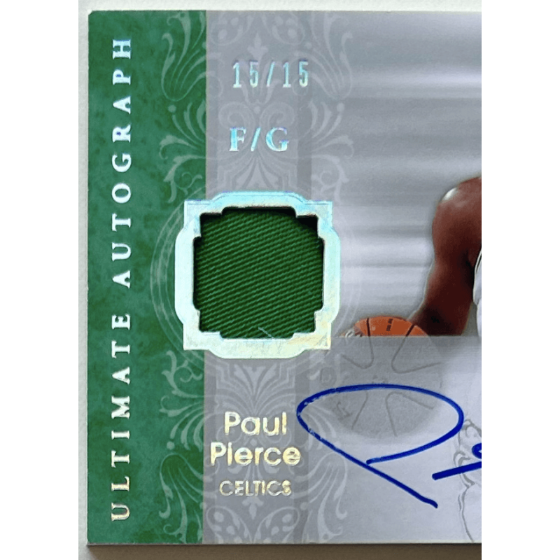 Paul Pierce 2006-07 Ultimate Collection Autographs Patch 15/15