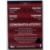 2007-08 Topps Luxury Box Quad Relics Platinum 1/1