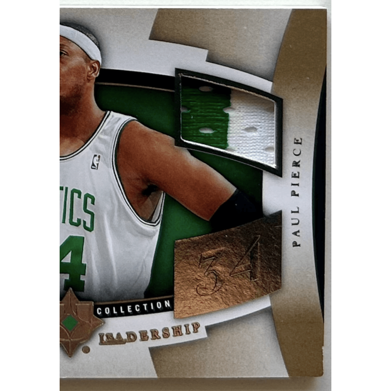Paul Pierce 2007-08 Ultimate Collection Leadership Patches /25