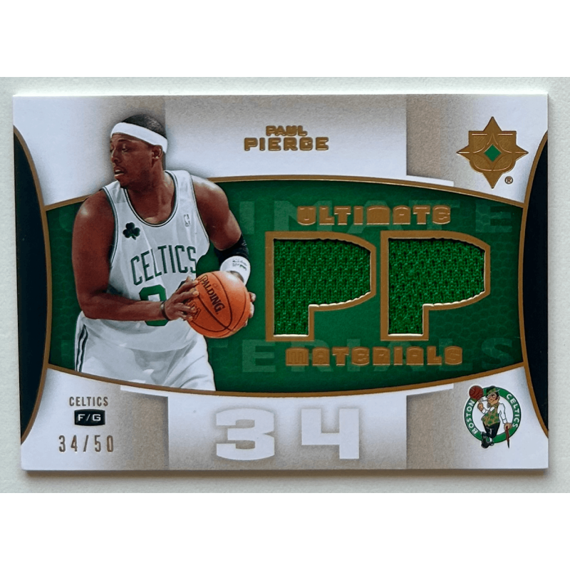 Paul Pierce 2007-08 Ultimate Collection Materials PP 34/50