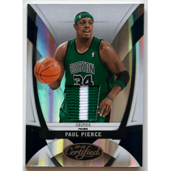 Paul Pierce 2009-10 Certified Mirror Black Material prime 1/1