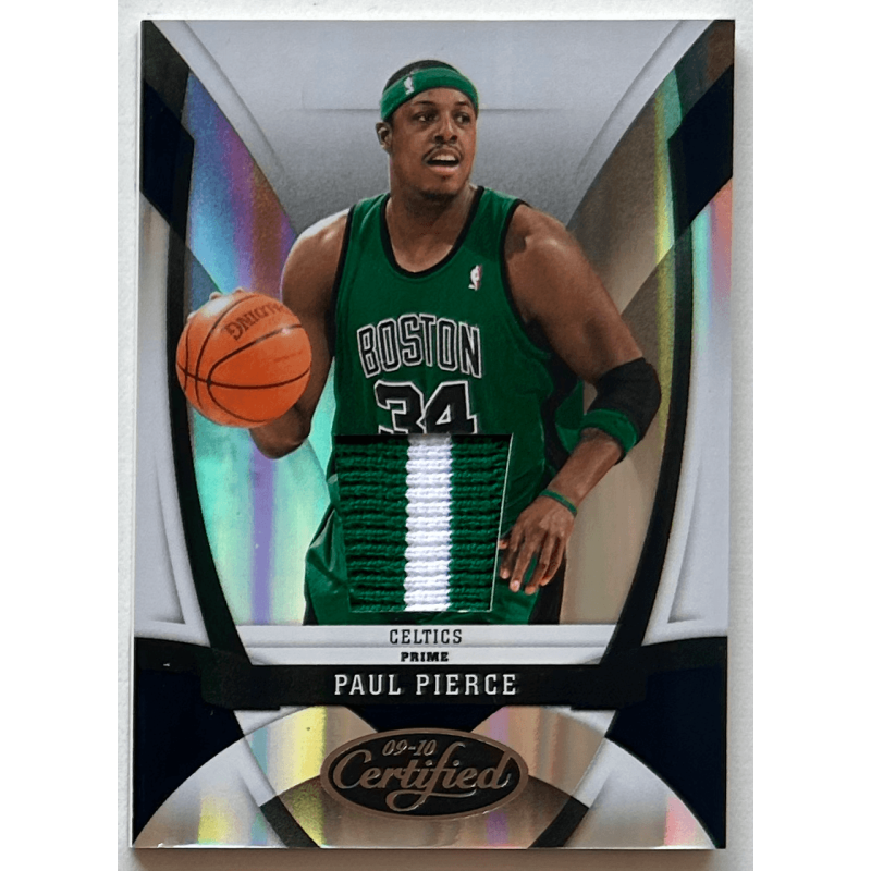 Paul Pierce 2009-10 Certified Mirror Black Material prime 1/1