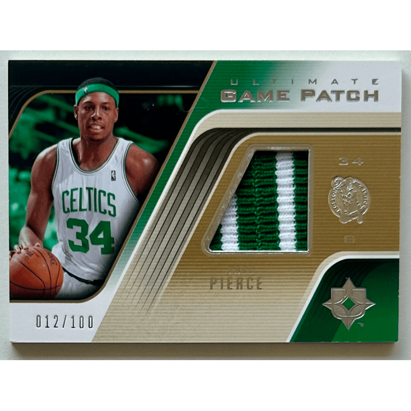 Paul Pierce 2004-05 Upper Deck Ultimate Collection Patch 12/100