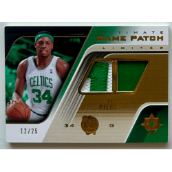Paul Pierce 2004-05 Ultimate Collection Game Patches Limited 12/25
